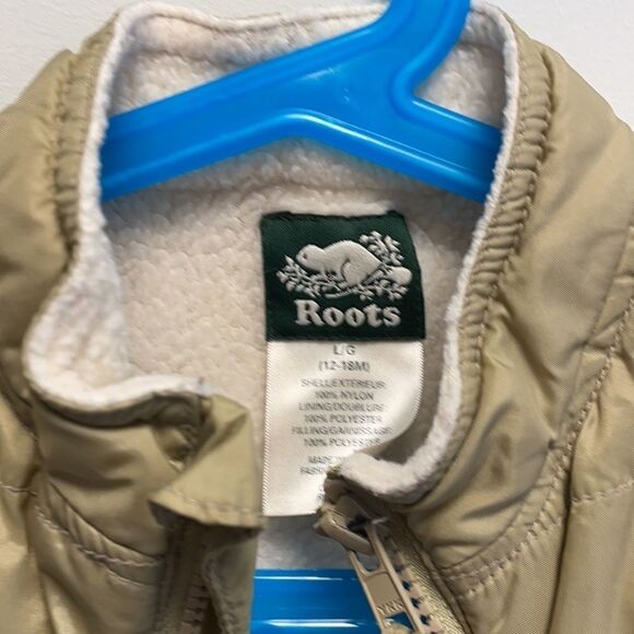 Roots Size 12-18 Months Tan Vest - Picture 2 of 4